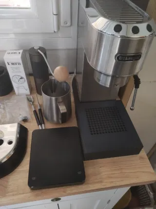 Pack Cafetera Delonghi Dedica+Molino Kingrinder K2