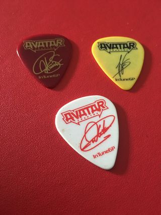 Púas de guitarra Avatar