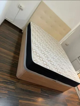 Canapé abatible con colchones viscoelástica