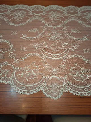 Mantillas niña blanca 2 puestas