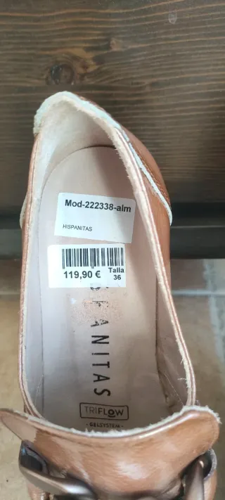Zapatos Hispanitas Talla 36.SIN ESTRENAR