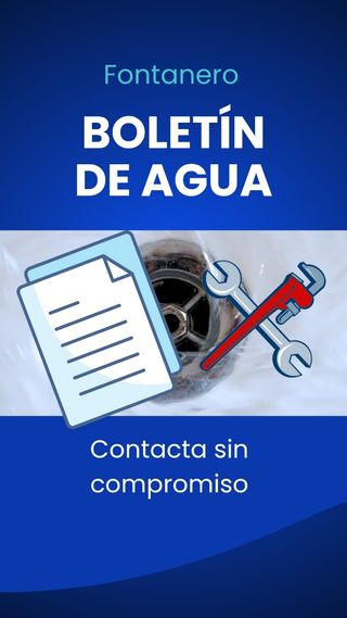 Boletín de agua y Certificado de Agua