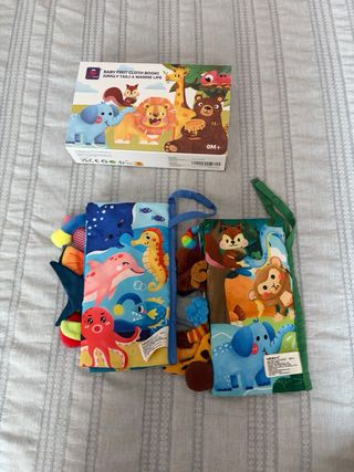 Libros de tela para bebés