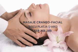 Masaje craneo -facial. Siscu Platja d 'Aro