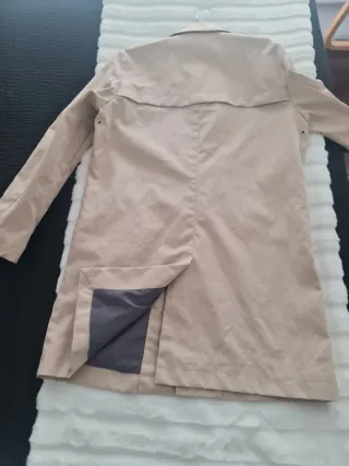 Gabardina Zara Hombre Talla M Arena