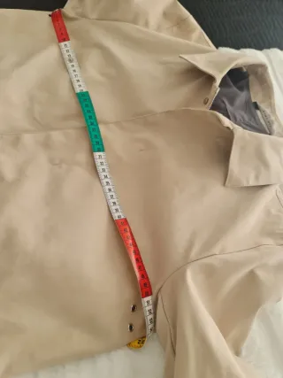 Gabardina Zara Hombre Talla M Arena