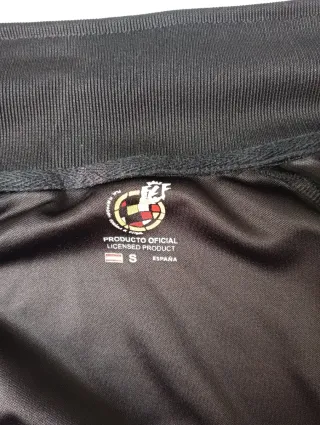 Chaqueta Selección Española Fútbol Negra