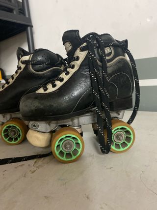 Patines Hockey Niños Negro/Blanco
