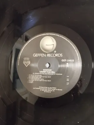 Manowar Louder Than Hell Vinilo LP
