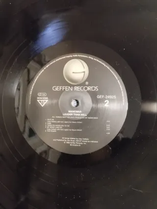 Manowar Louder Than Hell Vinilo LP