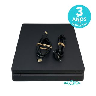 PS4 Slim 1TB Negra Sin Mando