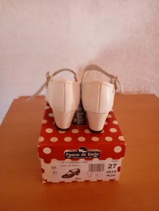 Zapatos Flamenca Liso Talla 27