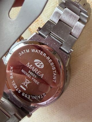 Reloj Marea Hombre Dorado y Plateado