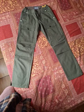 Pantaloni cargo verdi 12 anni