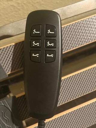 Cama reclinable metálica