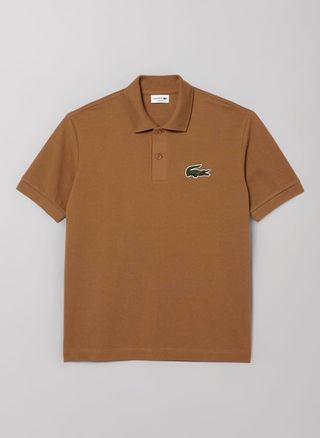 Polo Lacoste M Marrón Nuevo Original