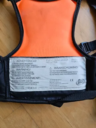 Chaleco flotador seguridad infantil 1 a 3 años