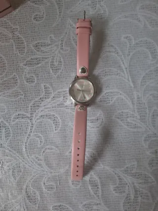 Reloj Tous niña rosa y plateado