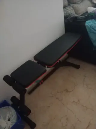 Banco de pesas ajustable