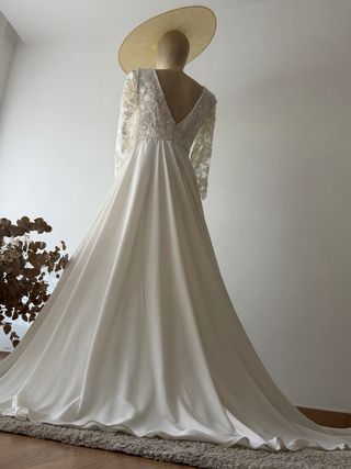 Vestido de Novia con lentejuelas