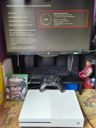 Xbox One S Console con Controller Nero 780GB