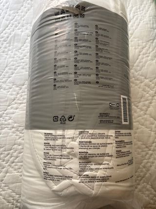 Edredón Nórdico Blanco 240x220cm