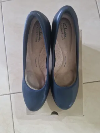 Décolleté Clarks Bayla Carly Donna Blu 39.5