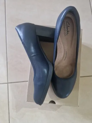 Décolleté Clarks Bayla Carly Donna Blu 39.5