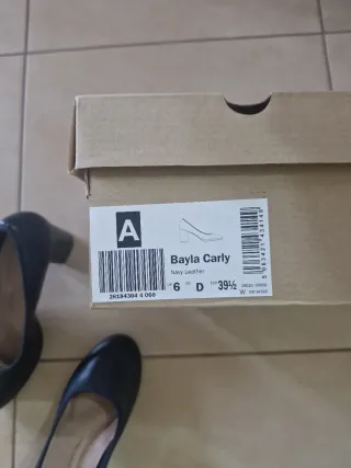 Décolleté Clarks Bayla Carly Donna Blu 39.5