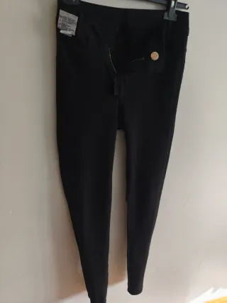 Pantalón pitillo Fashion T negro Talla M