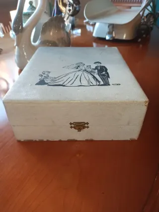 Copas de cristal con plata de ley