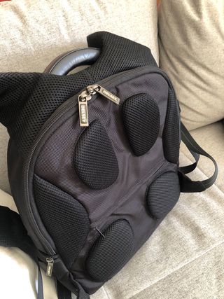 Mochila Delsey Paris Quaterback 15 Negra
