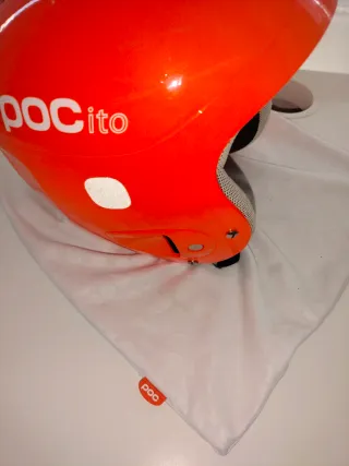 Casco infantil esquí Pocito