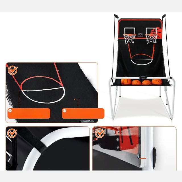 Canasta Arcade Baloncesto 82x44x81