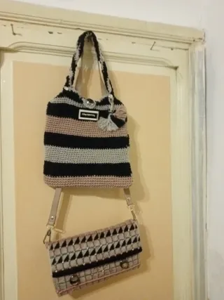 Borse uncinetto fatte a mano