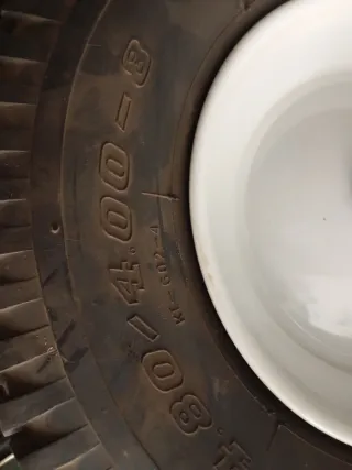 Rueda para carro reforzada con rodamiento