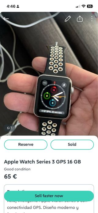 Apple Watch Series 3 GPS 42mm