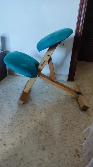Silla ergonómica postural. Regulable