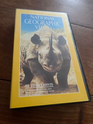 National Geographic Video: El Rinoceronte VHS