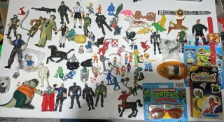 Lot vintage 80/90/2000 mcdonalds smurfs kinder