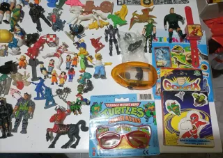 Lot vintage 80/90/2000 mcdonalds smurfs kinder