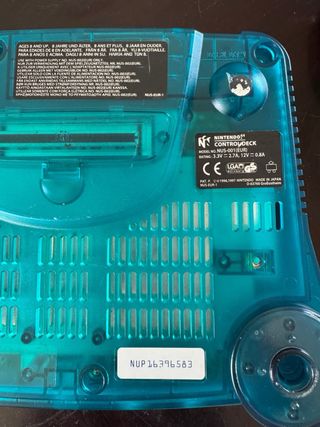 Nintendo 64 Blu Fantastico Pal