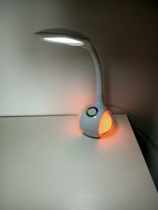 Lampada da tavolo LED multicolore
