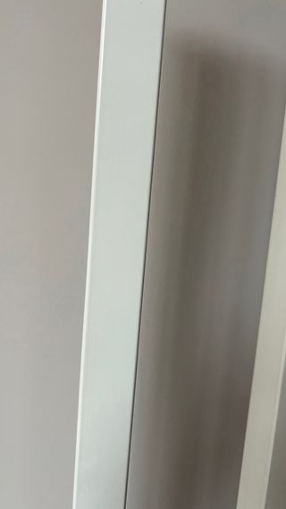 2 Patas de Escritorio Metálicas Blancas