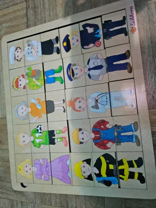 LOTE juegos y puzles infantiles.