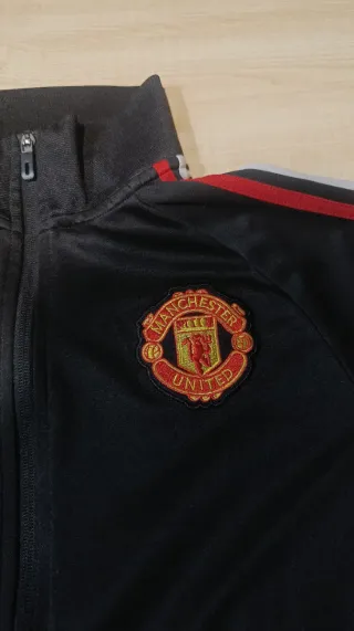 Tuta Adidas Manchester United Nera Rossa