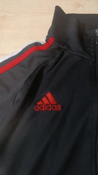 Tuta Adidas Manchester United Nera Rossa