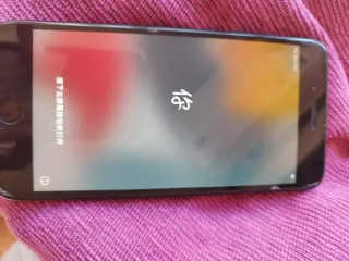 Custodia iPhone 7 Plus 128GB con cover blu e marrone