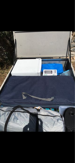 Remolque carga COMANCHE para camping.