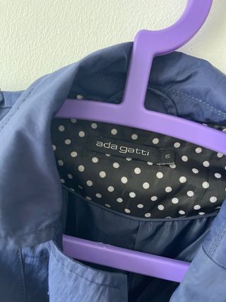 Gabardina Ada Gatti Azul